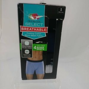 Fruit of the Loom Men's 4pk Tag Free Boxer Briefs